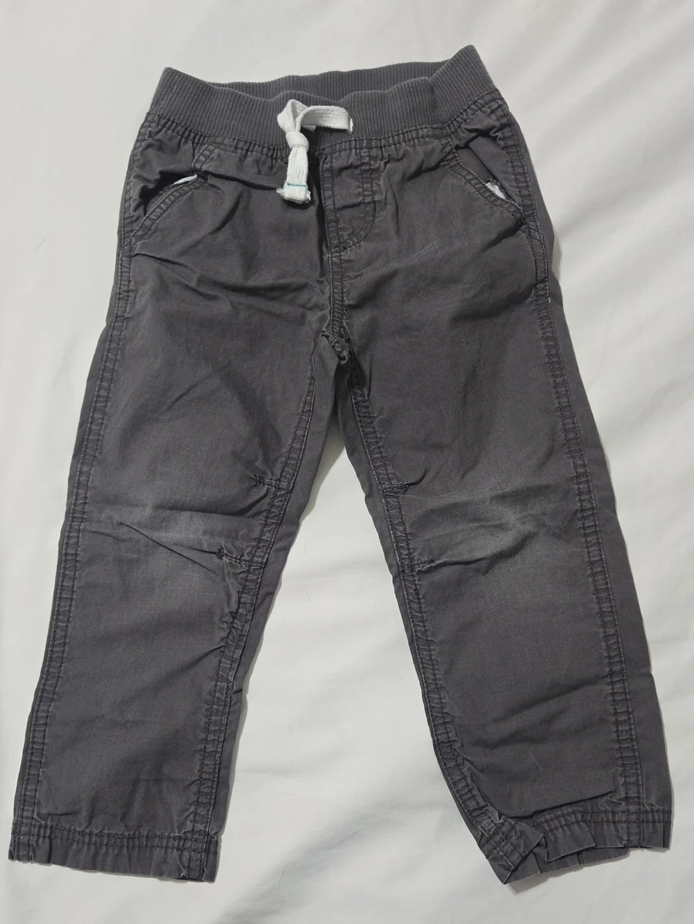 Carters Grey pull on pants